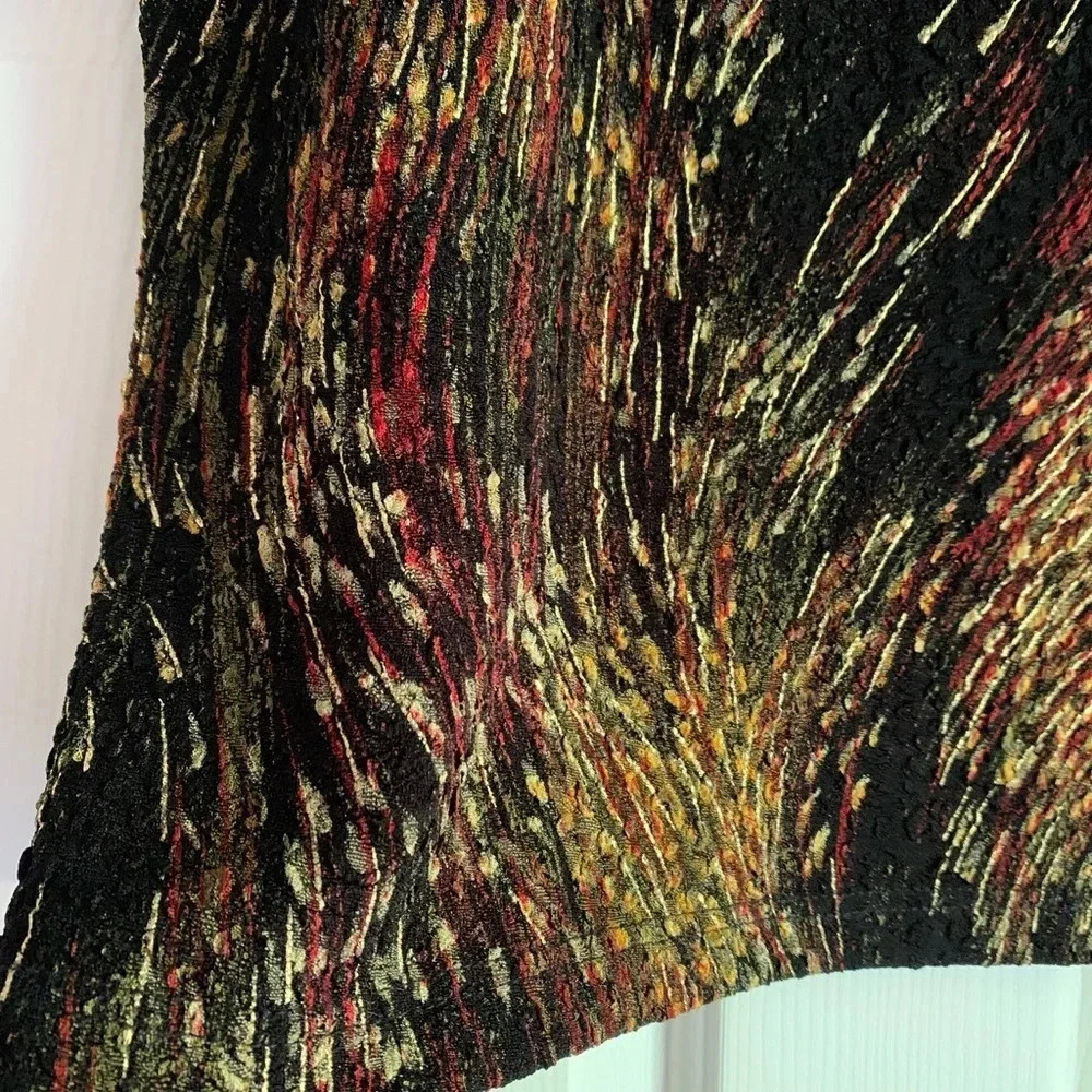 Coldwater Creek Vintage Art to Wear Sleeveless Top size Small Artsy Abstract - Picture 7 of 10